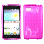 Wholesale LG Optimus F3 MS659 TPU Gel Case (Hot Pink)